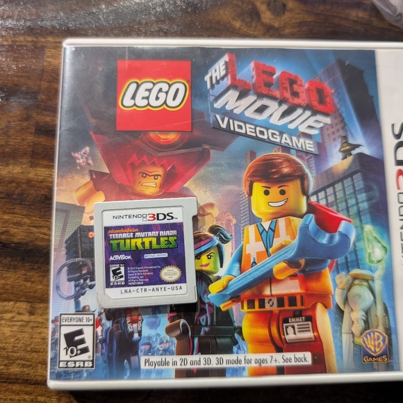 The LEGO Movie & TMNT Videogame for Nintendo 3DS - Picture 1 of 2